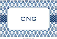 Boatman Geller - Personalized Placemats (Beti Navy - Disposable)