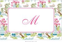 Boatman Geller - Personalized Placemats (Chinoiserie Spring - Disposable)