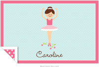 Boatman Geller - Personalized Placemats (Ballerina - Laminated)