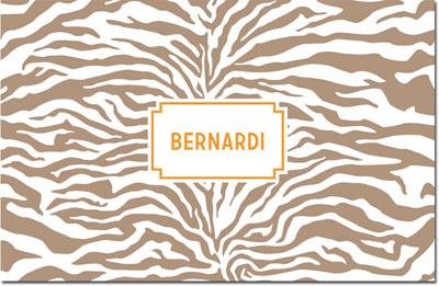 Boatman Geller - Create-Your-Own Disposable Placemats (Zebra) Boatman Geller - Create-Your-Own Disposable Placemats (Zebra)
