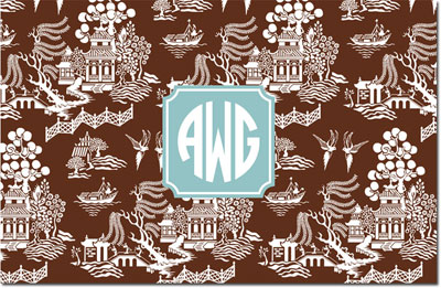 Boatman Geller - Create-Your-Own Laminated Placemats (Chinoiserie) Boatman Geller - Create-Your-Own Laminated Placemats (Chinoiserie)
