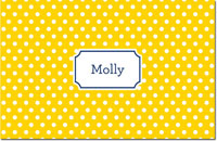 Boatman Geller - Create-Your-Own Disposable Placemats (Polka Dot)