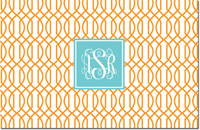 Boatman Geller - Create-Your-Own Disposable Placemats (Trellis Reverse)