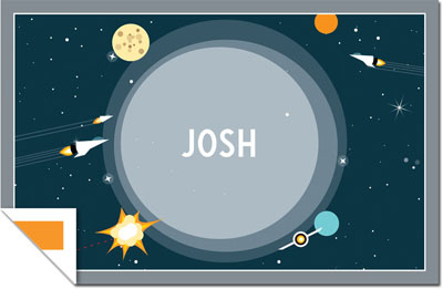 Boatman Geller - Personalized Laminated Placemats (Galaxy) Boatman Geller - Personalized Laminated Placemats (Galaxy)