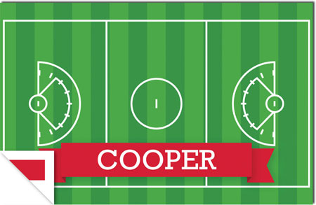 Boatman Geller - Personalized Placemats (Lacrosse Field - Laminated) Boatman Geller - Personalized Placemats (Lacrosse Field - Laminated)