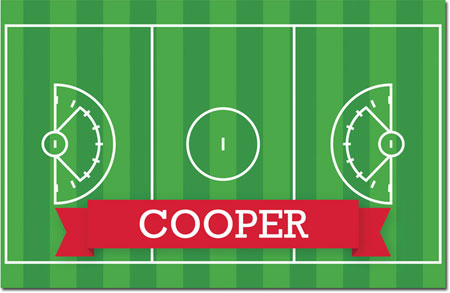 Boatman Geller - Personalized Placemats (Lacrosse Field - Disposable) Boatman Geller - Personalized Placemats (Lacrosse Field - Disposable)