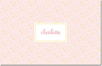 Boatman Geller - Personalized Placemats (Twinkle Star Pink - Laminated)