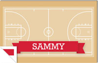 Boatman Geller - Personalized Placemats (Basketball Court - Laminated)