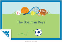 Boatman Geller Laminated Placemat - Sports Boy
