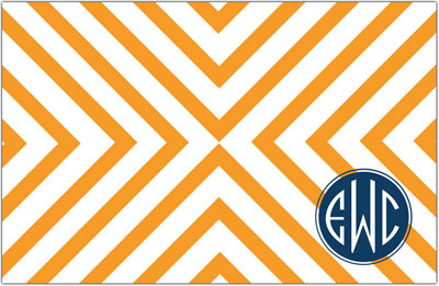 Dabney Lee Personalized Disposable Placemats - Chevron Dabney Lee Personalized Disposable Placemats - Chevron