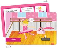 Spark & Spark Laminated Placemats - Ballerina Studio (Blonde Girl)