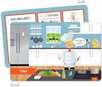 Spark & Spark Laminated Placemats - A Chef's Taste (Blonde Boy)