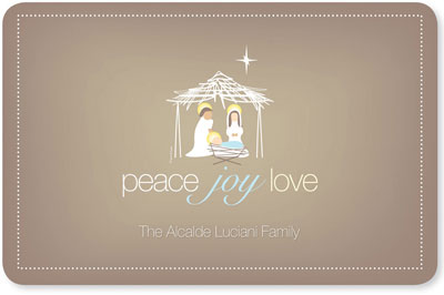 Spark & Spark Laminated Placemats - Wishful Nativity