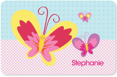 Spark & Spark Laminated Placemats - Smiley Butterfly