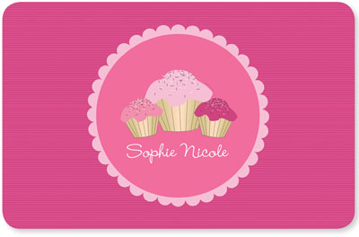 Spark & Spark Laminated Placemats - Sweet Cupcakes