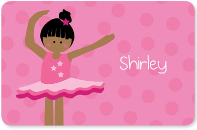 Spark & Spark Laminated Placemats - Love For Ballet (African-American)