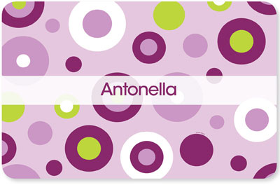 Spark & Spark Laminated Placemats - Circles And Circles (Purple) Spark & Spark Laminated Placemats - Circles And Circles (Purple)