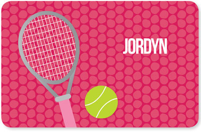 Spark & Spark Laminated Placemats - Tennis Fan