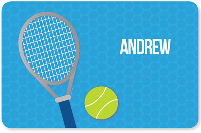 Spark & Spark Laminated Placemats - Tennis Fan Spark & Spark Laminated Placemats - Tennis Fan