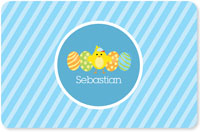 Spark & Spark Laminated Placemats - Easter Chick (Blue)