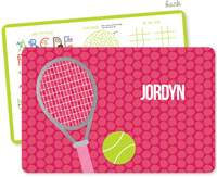 Spark & Spark Laminated Placemats - Tennis Fan