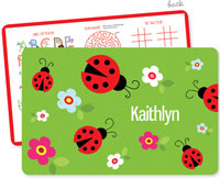 Spark & Spark Laminated Placemats - Curious Lady Bug