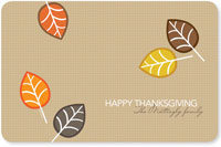 Spark & Spark Laminated Placemats - Fall Leaves