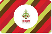 Spark & Spark Laminated Placemats - Fancy Xmas Tree