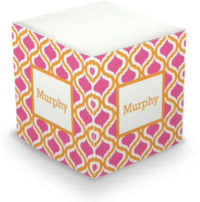 Sticky Memo Cubes by Boatman Geller - Kate Tangerine & Raspberry (675 Self-Stick Notes) Sticky Memo Cubes by Boatman Geller - Kate Tangerine & Raspberry (675 Self-Stick Notes)