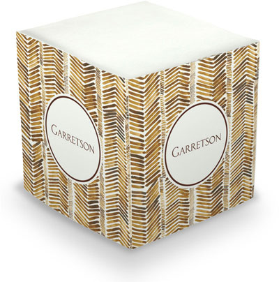 Sticky Memo Cubes by Chatsworth - Herringbone (675 Self-Stick Notes) Sticky Memo Cubes by Chatsworth - Herringbone (675 Self-Stick Notes)
