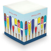 Sticky Memo Cubes by Chatsworth - Colorful Oars (675 Self-Stick Notes)