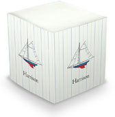 Sticky Memo Cubes by Chatsworth - Sailboat (675 Self-Stick Notes)