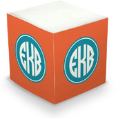 Sticky Memo Cubes by Chatsworth - Great Gifts Orange (675 Self-Stick Notes)