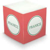 Sticky Memo Cubes by Chatsworth - Great Gifts Watermelon (675 Self-Stick Notes)