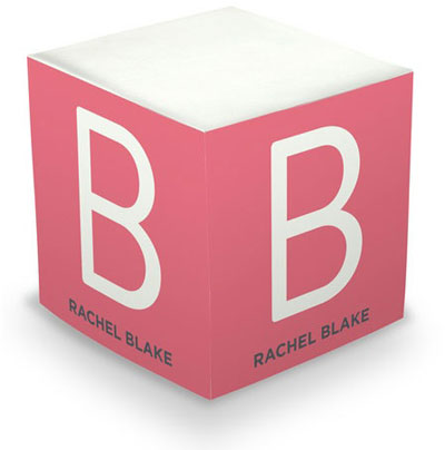 Sticky Memo Cubes by Rytex - Tidy Pink (675 Self-Stick Notes) Sticky Memo Cubes by Rytex - Tidy Pink (675 Self-Stick Notes)