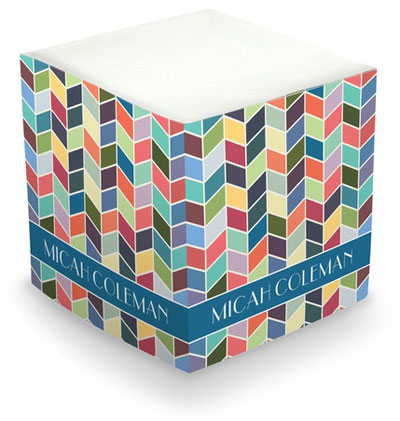 Sticky Memo Cubes by Rytex - Modern Mosaic (675 Self-Stick Notes) Sticky Memo Cubes by Rytex - Modern Mosaic (675 Self-Stick Notes)