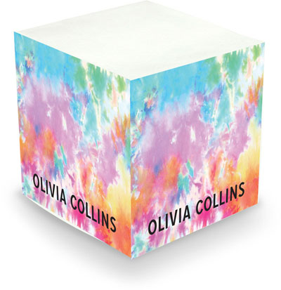 Sticky Memo Cubes by The Boatman Group - Tie Dye (675 Self-Stick Notes) Sticky Memo Cubes by The Boatman Group - Tie Dye (675 Self-Stick Notes)