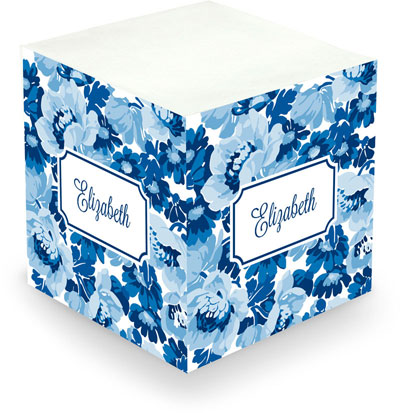 Sticky Memo Cubes by The Boatman Group - Chintz Blossom Blues (675 Self-Stick Notes) Sticky Memo Cubes by The Boatman Group - Chintz Blossom Blues (675 Self-Stick Notes)
