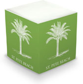 Sticky Memo Cubes by The Boatman Group - Palm Tree (675 Self-Stick Notes)