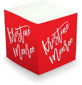 Sticky Memo Cubes by The Boatman Group - Signature Red (675 Self-Stick Notes)