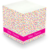 Sticky Memo Cubes by The Boatman Group - Sprinkles (675 Self-Stick Notes)