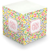 Sticky Memo Cubes by The Boatman Group - Layla Floral (675 Self-Stick Notes)