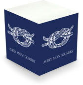 Sticky Memo Cubes by The Boatman Group - Nautical Knot (675 Self-Stick Notes)