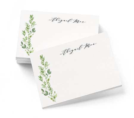 Post-it Note Set by Carlson Craft (Sprig of Flora)