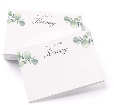 Post-it Note Set by Carlson Craft (Watercolor Eucalyptus) Post-it Note Set by Carlson Craft (Watercolor Eucalyptus)