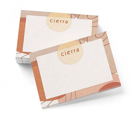 Post-it Note Set by Carlson Craft (Watercolor Dollops) Post-it Note Set by Carlson Craft (Watercolor Dollops)