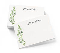 Post-it Note Set by Carlson Craft (Sprig of Flora)