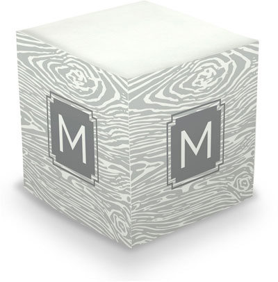 Dabney Lee Personalized Sticky Note Cubes - Varnish Dabney Lee Personalized Sticky Note Cubes - Varnish