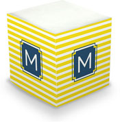 Dabney Lee Personalized Sticky Note Cubes - Cabana