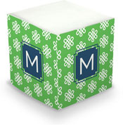 Dabney Lee Personalized Sticky Note Cubes - Clementine